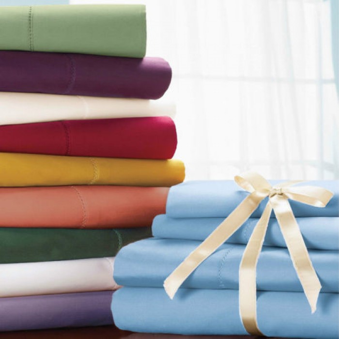 Details about   1000 TC Egyptian Cotton 24" Deep Pocket 1 PC Fitted Sheet AU Sizes & Solid Color 