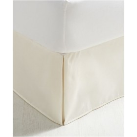Details about   Bed Skirt With Extra Drop Length 1200 Thread Count Egyptian Cotton All Solid 